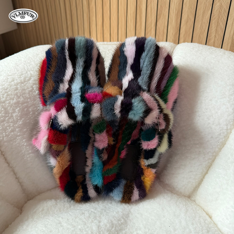 Luxury Lifestyle Shoes - New Girl Luxury Mink Fur Slippers