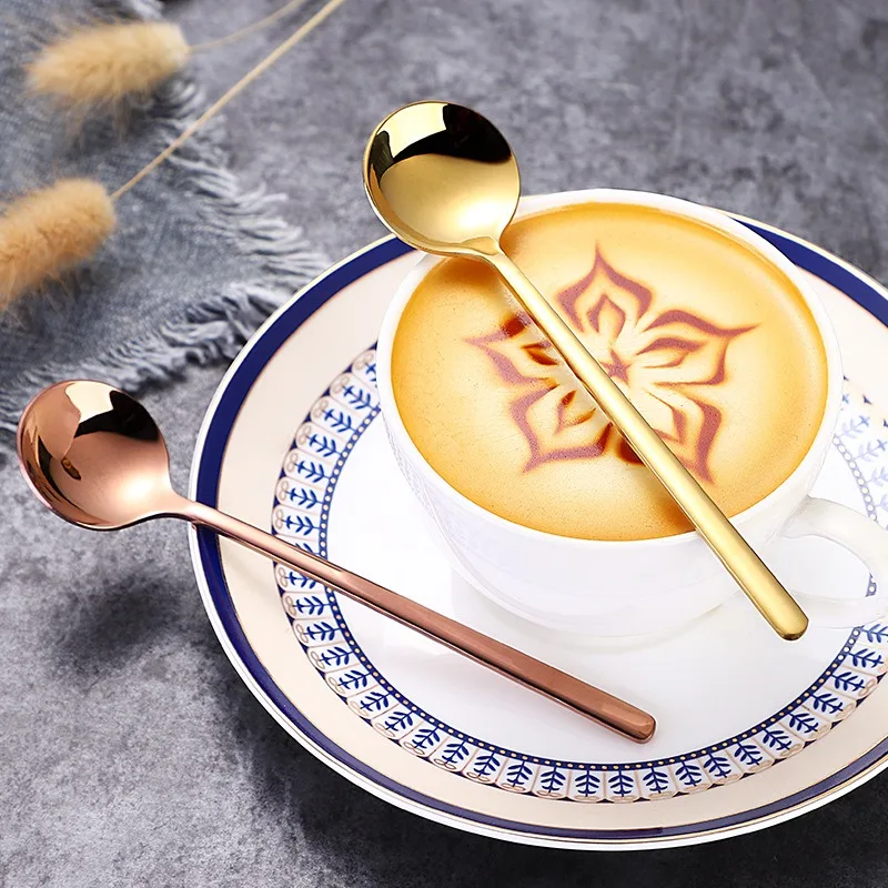 304 Stainless Steel Coffee Spo - Gold Cutlery Flatware recensie en prijs