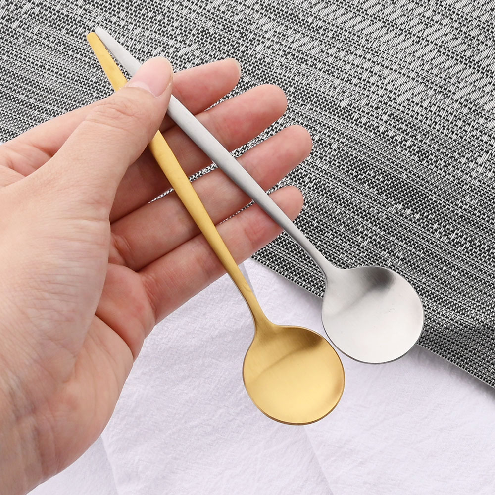 6Pcs Tea Coffee Stir Mini Spoo - Gold Cutlery Flatware recensie en prijs