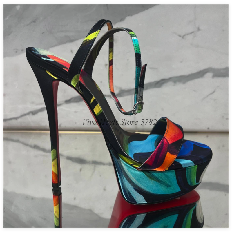 Leopard Print Satin Platform S - Luxury Lifestyle Shoes recensie en prijs