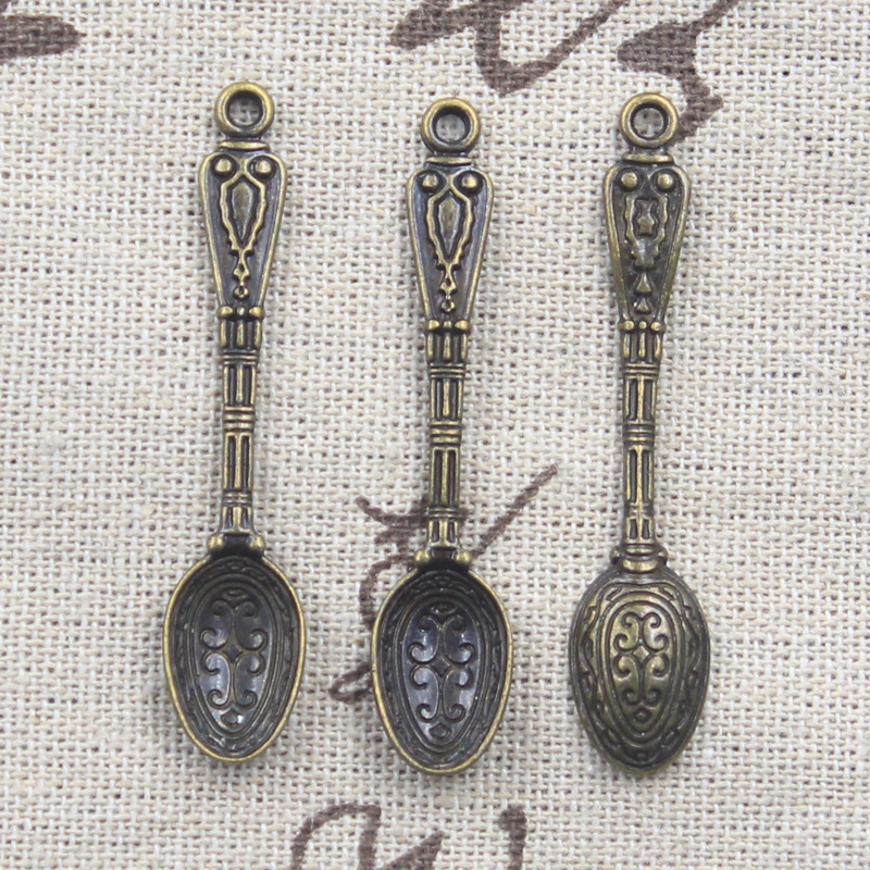 15pcs Charms Pattern Spoon 48x - Gold Cutlery Flatware recensie en prijs