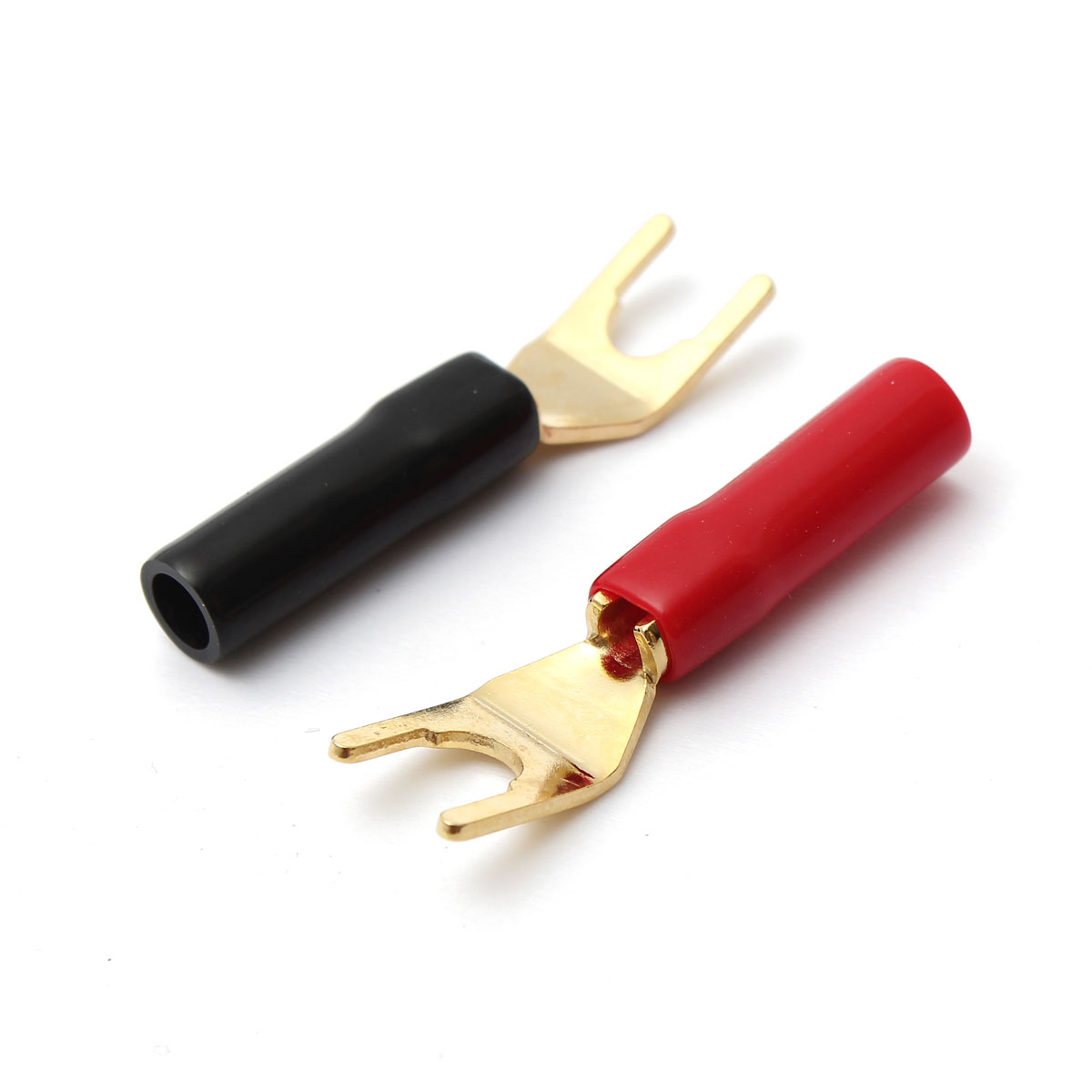 4Pcs Y-style Spade Banana Plug - Gold Cutlery Flatware recensie en prijs