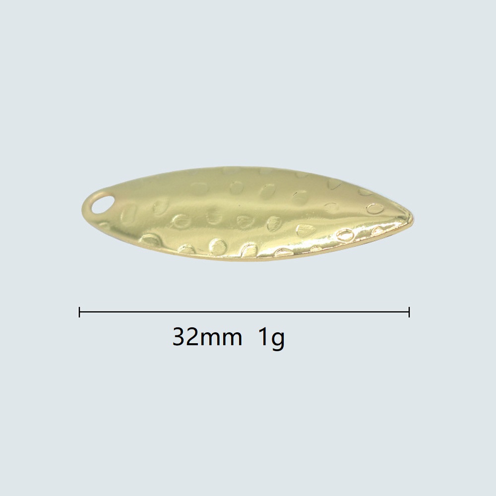 10Pcs/lot Willow leaf Sequin P - Gold Cutlery Flatware recensie en prijs