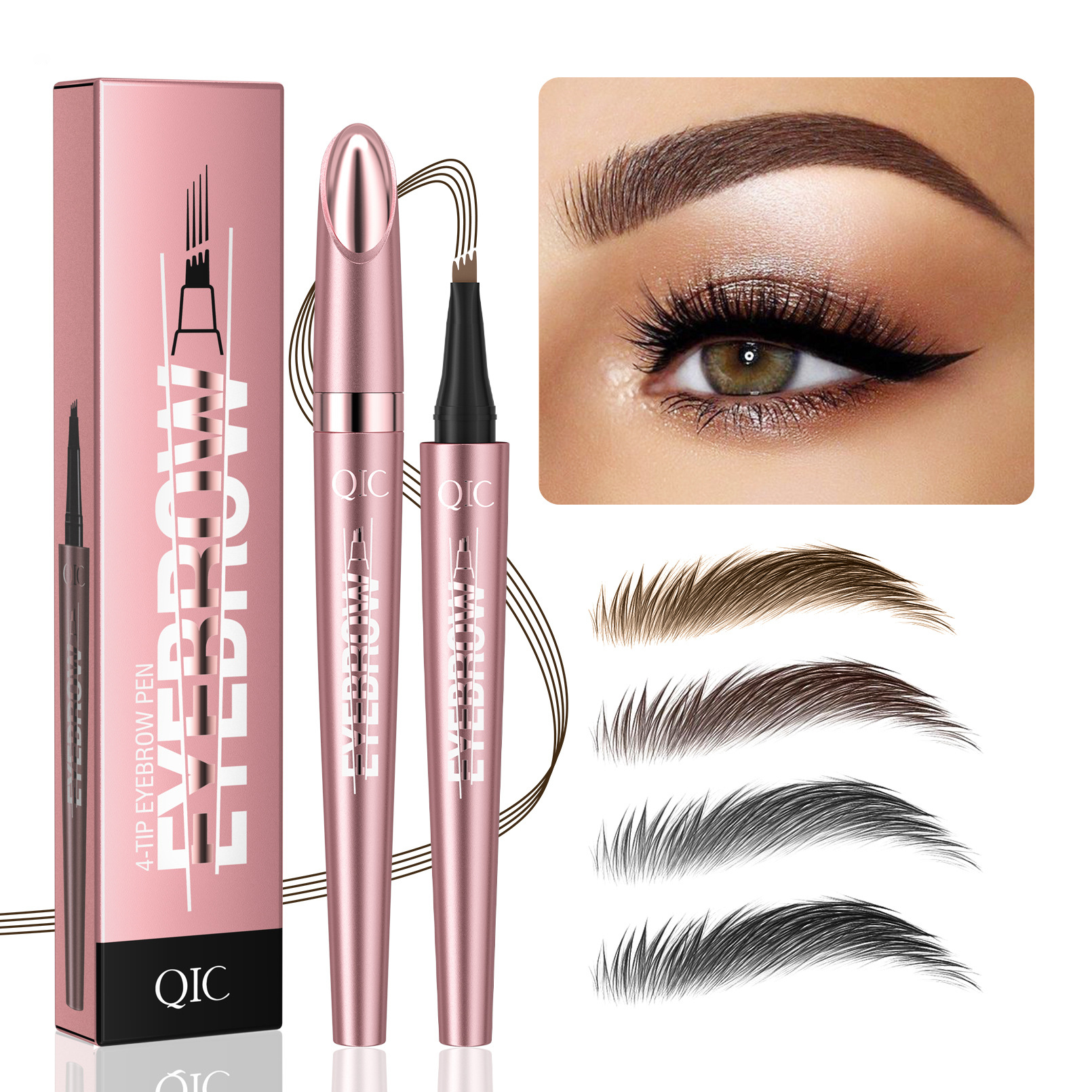 4 Fork Tip Eyebrow Pencil 3D M - Gold Cutlery Flatware recensie en prijs